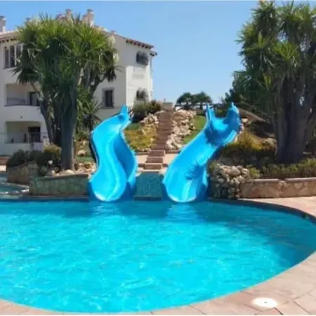 En Denia, Urbanizacion El Palmar Con Piscina, Toboganes Y Chiringuito Apartment Denia