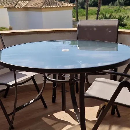 Apartment En Denia, Urbanizacion El Palmar Con Piscina, Toboganes Y Chiringuito
